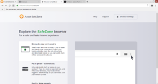 how to search words on a page with avast safezone