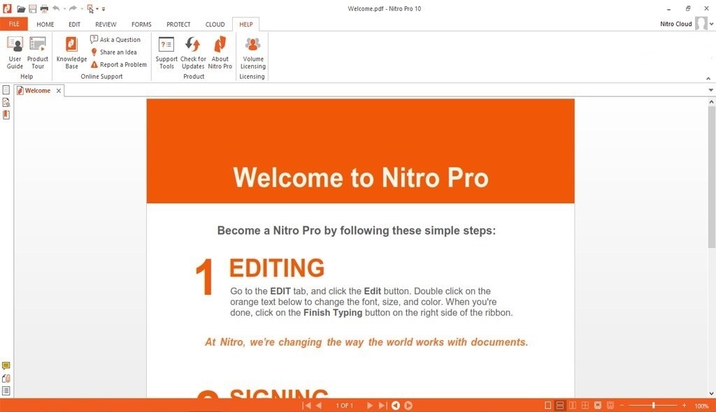 nitro pro 9 for windows 10